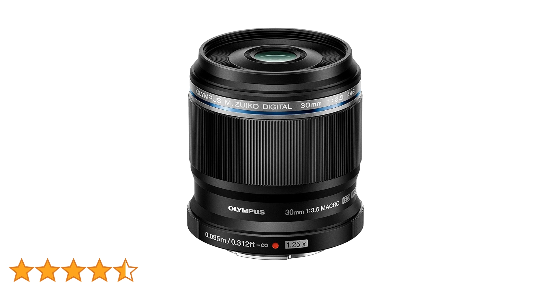 OLYMPUS 30mm F3.5 MACRO ED MSC ブラック M.Zuiko Digital ED 30mm F3.5 Macro Lens, for Micro Four Thirds